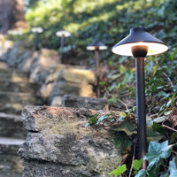 Outdoor Landscape Lighting LED 12V Low Voltage PLB02 Clear Lens Outdoor Garden Pathway Light | 12V Low Voltage Brass Path Light