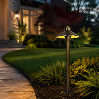 Outdoor Landscape Lighting LED 12V Low Voltage PLB03 Brass LED 12V Low Voltage Pathway Lights Outdoor Landscape Lighting Fixtures G4 Socket