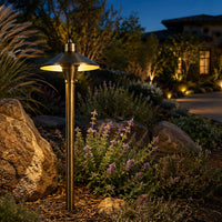 Outdoor Landscape Lighting LED 12V Low Voltage PLB03 Brass LED 12V Low Voltage Pathway Lights Outdoor Landscape Lighting Fixtures G4 Socket