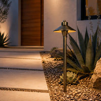 Outdoor Landscape Lighting LED 12V Low Voltage PLB03 Brass LED 12V Low Voltage Pathway Lights Outdoor Landscape Lighting Fixtures G4 Socket