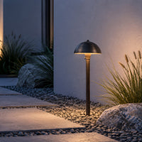 Outdoor Landscape Lighting LED 12V Low Voltage PLB08 Brass LED Globe 12V Low Voltage Pathway Outdoor Landscape Lighting Fixture G4 Socket