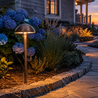 Outdoor Landscape Lighting LED 12V Low Voltage PLB08 Brass LED Globe 12V Low Voltage Pathway Outdoor Landscape Lighting Fixture G4 Socket