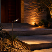 Outdoor Landscape Lighting LED 12V Low Voltage PLB16 Adjustable Lamp Ready Brass Round L-Shaped 12V Low Voltage Pathway Light G4 Socket