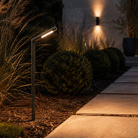 Outdoor Landscape Lighting LED 12V Low Voltage PLB16 Adjustable Lamp Ready Brass Round L-Shaped 12V Low Voltage Pathway Light G4 Socket