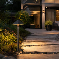 PLB19 Brass LED 12V Low Voltage Pathway Outdoor Lighting Landscape Fixture G4 Socket