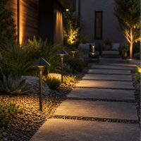 PLB19 Brass LED 12V Low Voltage Pathway Outdoor Lighting Landscape Fixture G4 Socket