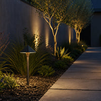 PLB19 Brass LED 12V Low Voltage Pathway Outdoor Lighting Landscape Fixture G4 Socket