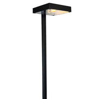 Outdoor Landscape Lighting LED 12V Low Voltage PLB20 Cast Brass Square Top LED 12V Low Voltage Pathway Outdoor Lighting Landscape Fixture G4 Socket