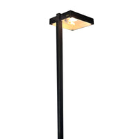 Outdoor Landscape Lighting LED 12V Low Voltage PLB20 4x/8x/12x Package Cast Brass Square Top LED 12V Low Voltage Pathway Outdoor Lighting Landscape Fixture with G4 3W 3000K Bulb