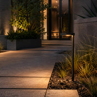 Outdoor Landscape Lighting LED 12V Low Voltage PLB20 Cast Brass Square Top LED 12V Low Voltage Pathway Outdoor Lighting Landscape Fixture G4 Socket
