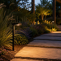 Outdoor Landscape Lighting LED 12V Low Voltage PLB20 Cast Brass Square Top LED 12V Low Voltage Pathway Outdoor Lighting Landscape Fixture G4 Socket