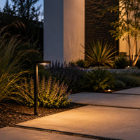 Outdoor Landscape Lighting LED 12V Low Voltage PLB20 Cast Brass Square Top LED 12V Low Voltage Pathway Outdoor Lighting Landscape Fixture G4 Socket