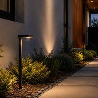 Outdoor Landscape Lighting LED 12V Low Voltage PLB20 Cast Brass Square Top LED 12V Low Voltage Pathway Outdoor Lighting Landscape Fixture G4 Socket
