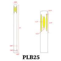 Outdoor Landscape Lighting LED 12V Low Voltage PLB25 Cast Brass Path and Area Light LED 12V Low Voltage Pathway Outdoor Lighting Landscape Fixture G4 Socket