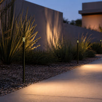 Outdoor Landscape Lighting LED 12V Low Voltage PLB25 Cast Brass Path and Area Light LED 12V Low Voltage Pathway Outdoor Lighting Landscape Fixture G4 Socket