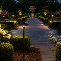 Outdoor Landscape Lighting LED 12V Low Voltage PLB26 Outdoor Garden Pathway Light | 12V Low Voltage Brass Path Light G4 Socket