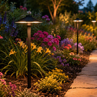 Outdoor Landscape Lighting LED 12V Low Voltage PLB26 Outdoor Garden Pathway Light | 12V Low Voltage Brass Path Light G4 Socket