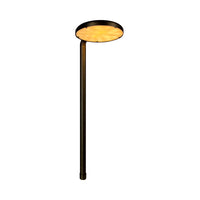 Outdoor Landscape Lighting LED 12V Low Voltage PLB27 4x/8x/12x Package Cast Brass Path and Area Light 4W 3000K Integrated LED 12V Low Voltage Pathway Outdoor Lighting Landscape Fixture