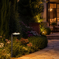 Outdoor Landscape Lighting LED 12V Low Voltage PLB27 4W 3000K Integrated LED Outdoor Garden Pathway Light | 12V Low Voltage Brass Path Light