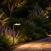 Outdoor Landscape Lighting LED 12V Low Voltage PLB27 4W 3000K Integrated LED Outdoor Garden Pathway Light | 12V Low Voltage Brass Path Light