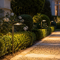 Outdoor Landscape Lighting LED 12V Low Voltage PLB27 4W 3000K Integrated LED Outdoor Garden Pathway Light | 12V Low Voltage Brass Path Light
