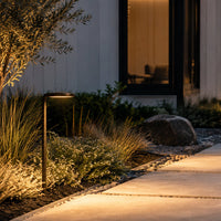 Outdoor Landscape Lighting LED 12V Low Voltage PLB27 4W 3000K Integrated LED Outdoor Garden Pathway Light | 12V Low Voltage Brass Path Light