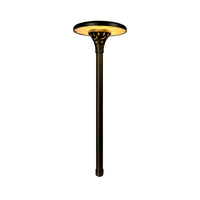 Outdoor Landscape Lighting LED 12V Low Voltage PLB28 4x/8x/12x Package Outdoor Garden Pathway Light | 12V Low Voltage Brass Path Light 4W Integrated 3000K Warm White LED