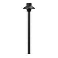 Outdoor Landscape Lighting LED 12V Low Voltage PLB30 Cast Brass Outdoor Garden Pathway Light | 12V Low Voltage Path Light G4 Socket Black Brass