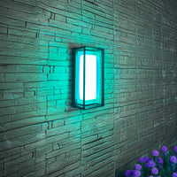 Outdoor Landscape Lighting LED 12V Low Voltage SCA01-14 Integrated LED 22W Bluetooth Control 14″x6.2″x4.9″ 12V Low Voltage Aluminum Wall Sconce Lighting IP65 Waterproof