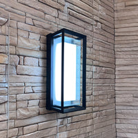 Outdoor Landscape Lighting LED 12V Low Voltage SCA01-14 Integrated LED 22W Bluetooth Control 14″x6.2″x4.9″ 12V Low Voltage Aluminum Wall Sconce Lighting IP65 Waterproof