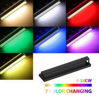 Outdoor Landscape Lighting LED 12V Low Voltage SCA02-24 Integrated LED 24W RGBCW Bluetooth 24″x4.9″x3.5″ 12V Low Voltage Aluminum Wall Sconce Lighting IP65 Waterproof