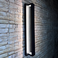 Outdoor Landscape Lighting LED 12V Low Voltage SCA02-24 Integrated LED 24W RGBCW Bluetooth 24″x4.9″x3.5″ 12V Low Voltage Aluminum Wall Sconce Lighting IP65 Waterproof