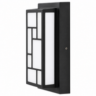 SCH24 6W 5CCT Outdoor Aluminum Frame 12.91" x 5.63" x 3.66"  Wall Sconce Light 120V Line Voltage