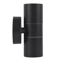 Outdoor Landscape Lighting LED 12V Low Voltage SCS06 4x/8x/12x Package LED Stainless Steel Cylinder Up Down Light 2 Directional Sconce Lighting with 12V Low Voltage 5W 3000K Bulb