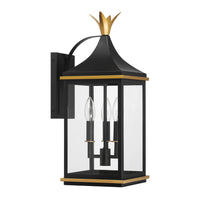 Outdoor Landscape Lighting LED 12V Low Voltage Simpson 3 Light Outdoor Sconce 8.25