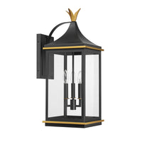 Outdoor Landscape Lighting LED 12V Low Voltage Simpson 3 Light Outdoor Sconce 10