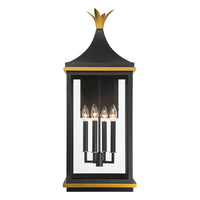 Outdoor Landscape Lighting LED 12V Low Voltage Simpson 4 Light Outdoor Sconce 12.25