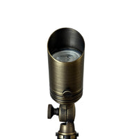 Outdoor Landscape Lighting LED 12V Low Voltage SPB02 4x/8x/12x Package 12V Low Voltage Small Directional Bullet Brass Spotlight Outdoor Landscape Lighting with MR11 2W 3000K Bulb