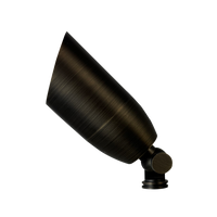 Outdoor Landscape Lighting LED 12V Low Voltage SPB14 4x/8x/12x Package 12V Low Voltage LED Outdoor Landscape Brass Spotlight with MR16 5W 3000K Bulb