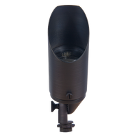 Outdoor Landscape Lighting LED 12V Low Voltage SPB04 Cast Brass Adjustable 12V Low Voltage LED Bullet Landscape Spotlight Outdoor Lighting MR16 Socket