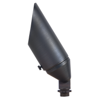 Outdoor Landscape Lighting LED 12V Low Voltage SPB04 Cast Brass Adjustable 12V Low Voltage LED Bullet Landscape Spotlight Outdoor Lighting MR16 Socket