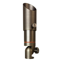 Outdoor Landscape Lighting LED 12V Low Voltage SPB08 5W 3000K Warm White Integrated Brass Spotlight 12V Low Voltage Small Directional Bullet Light Outdoor Landscape