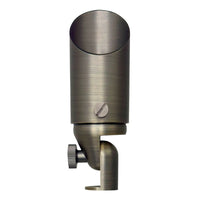 Outdoor Landscape Lighting LED 12V Low Voltage SPB10 8W 3000K Warm White Integrated LED Brass Spotlight 12V Low Voltage Small Directional Bullet Light