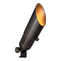 Outdoor Landscape Lighting LED 12V Low Voltage SPB11 12V Low Voltage Small Directional Bullet Light Outdoor Landscape Brass Spotlight