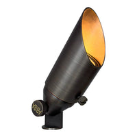 Outdoor Landscape Lighting LED 12V Low Voltage SPB11 12V Low Voltage Small Directional Bullet Light Outdoor Landscape Brass Spotlight