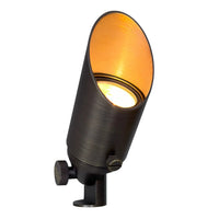 Outdoor Landscape Lighting LED 12V Low Voltage SPB11 12V Low Voltage Small Directional Bullet Light Outdoor Landscape Brass Spotlight