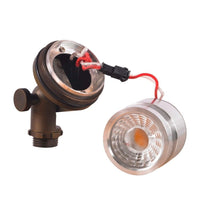Outdoor Landscape Lighting LED 12V Low Voltage SPB13 4x/8x/12x Package 3W-12W Adjustable Integrated LED 12V Low Voltage Outdoor Landscape Lighting Bullet Style Brass Spotlight