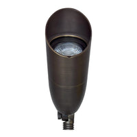 Outdoor Landscape Lighting LED 12V Low Voltage SPB13 3W-12W Adjustable Integrated LED 12V Low Voltage Outdoor Landscape Lighting Bullet Style Brass Spotlight