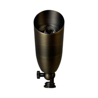 Outdoor Landscape Lighting LED 12V Low Voltage SPB14 4x/8x/12x Package 12V Low Voltage LED Outdoor Landscape Brass Spotlight with MR16 5W 3000K Bulb