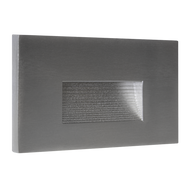 STA08 3.5W 3CCT Rectangular Impermeable Horizontal LED Escalera Paso Luminaria - Silver
